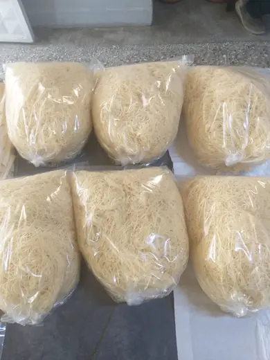 Poşetlenmiş el yapımı tel kadayıf